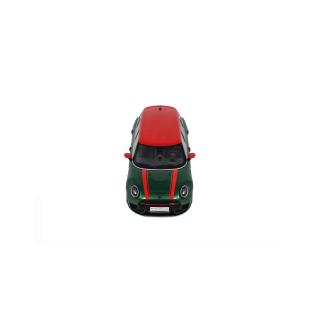 MINI CLUBMAN (F54) JCW BRITISH GREEN 2021 OttO mobile 1:18 Resinemodell (Türen, Motorhaube... nicht zu öffnen!)
